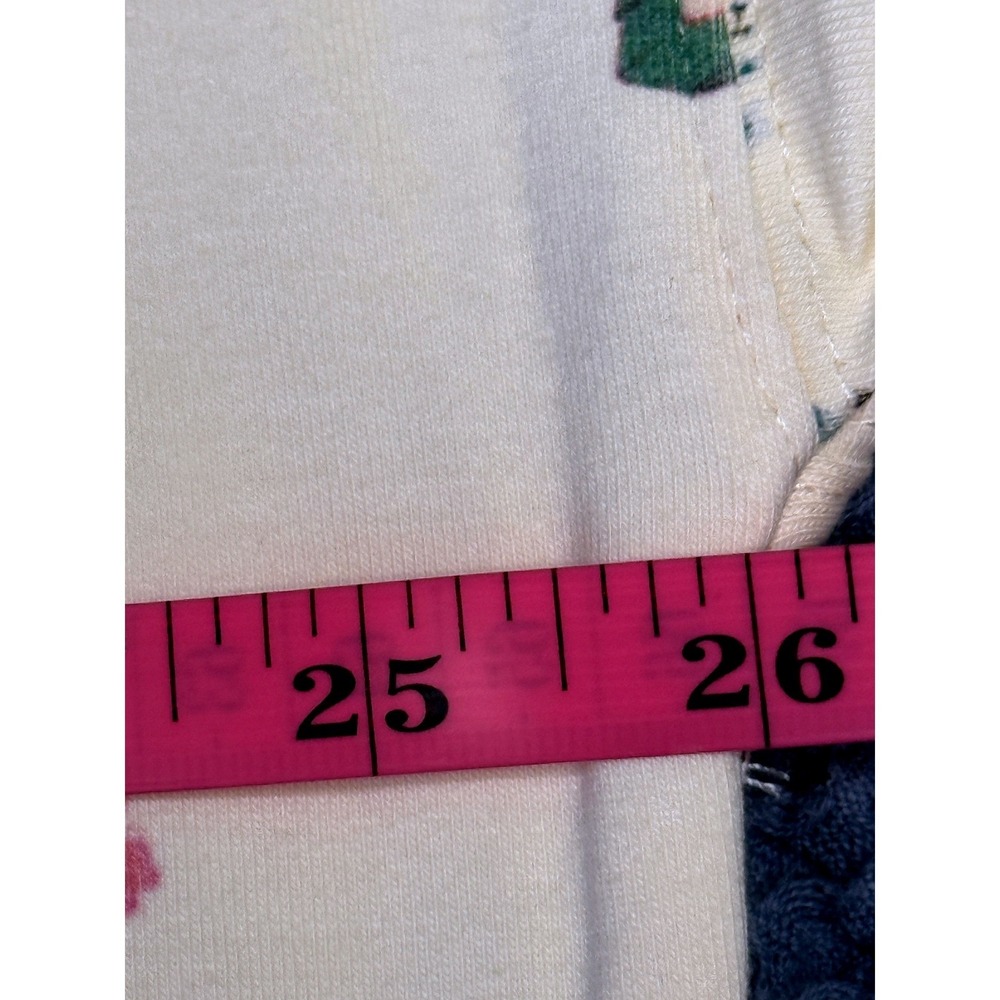 Ampersand Avenue Golden Hour Garden University Hoodie Floral Lace Trim 3XL NEW - Picture 7 of 12
